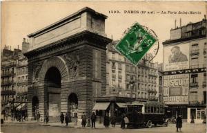 CPA PARIS (10e) La Porte Saint-Martin. (535630)