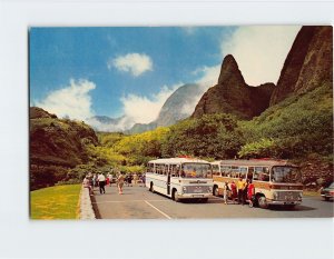 Postcard Mauis Iao Needle Hawaii USA