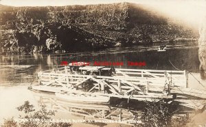 ID, Shoshone Falls, Idaho, RPPC, Snake River Ferry, Photo No 326