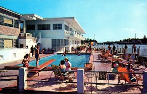 Florida Miami Beach Les Chateaux Motel Swimming Pool