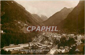 Old Postcard Cauterets General View Green Nipple Socket