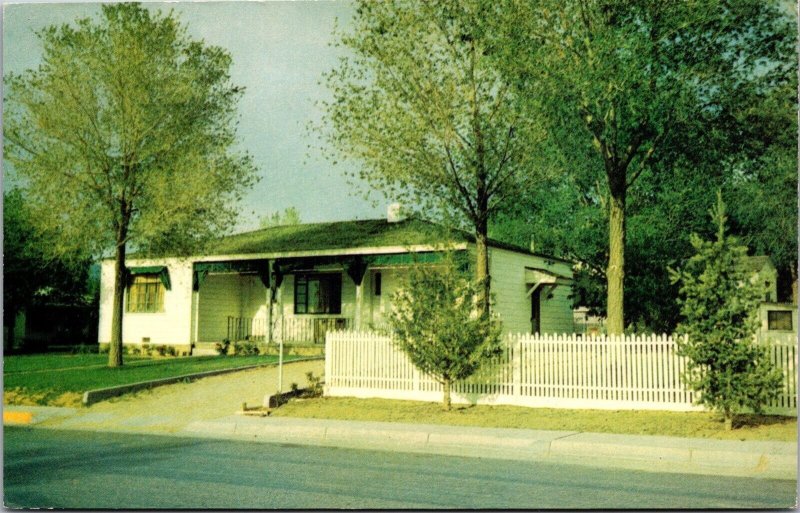 Vtg Albuquerque New Mexico NM Ernie Pyle Home Journalist Postcard