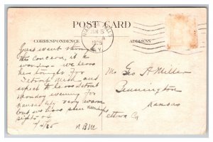 Niagara Falls The Home Of Shredded Wheat Postcard c1925 Postmark