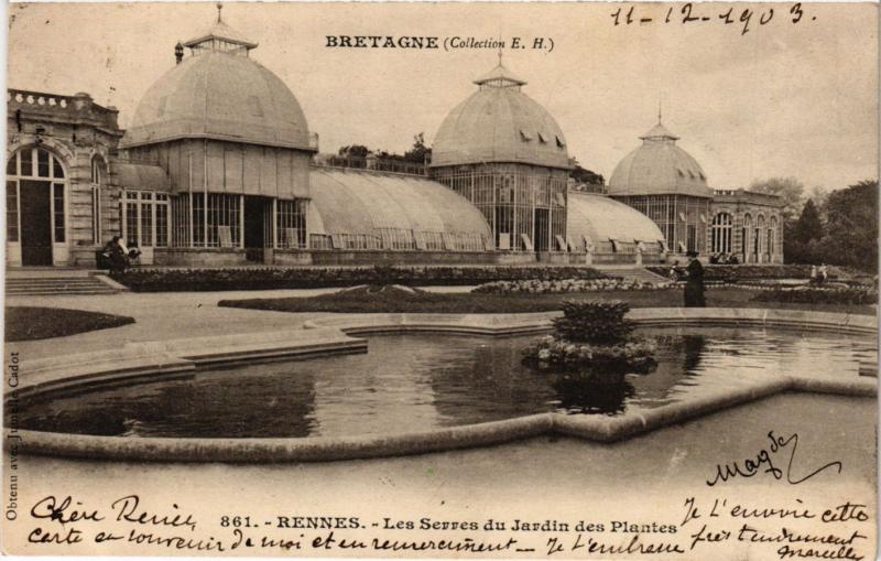 CPA Bretagne - RENNES - Les Serren du Jardin des Plantes (298168)