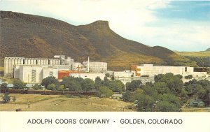 J57/ Golden Colorado Postcard Chrome Adolph Coors Company Brewery 361