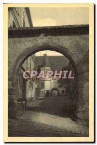 Old Postcard Riquewihr The Court of Berckheim