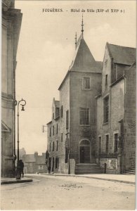 CPA Fougeres Hotel de Ville (1237420)