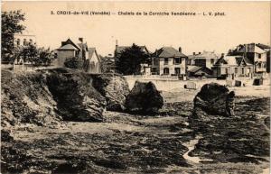 CPA CROIX-de-VIE - Chalets de la Corniche Vendéenne (297904)