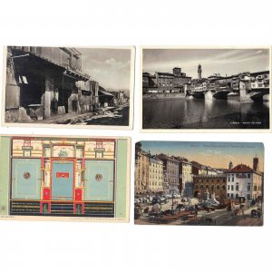 Lot of 4 Antique Postcards of Italy - Lot 501