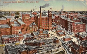 Anheuser-Busch Plant St. Louis Mo. USA Brewery 1913 