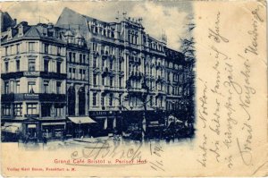 CPA AK Frankfurt Grand Cafe Bristol u Pariser Hof GERMANY (1017941)