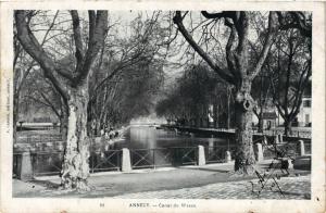 CPA ANNECY Canal du Wasse (618752)