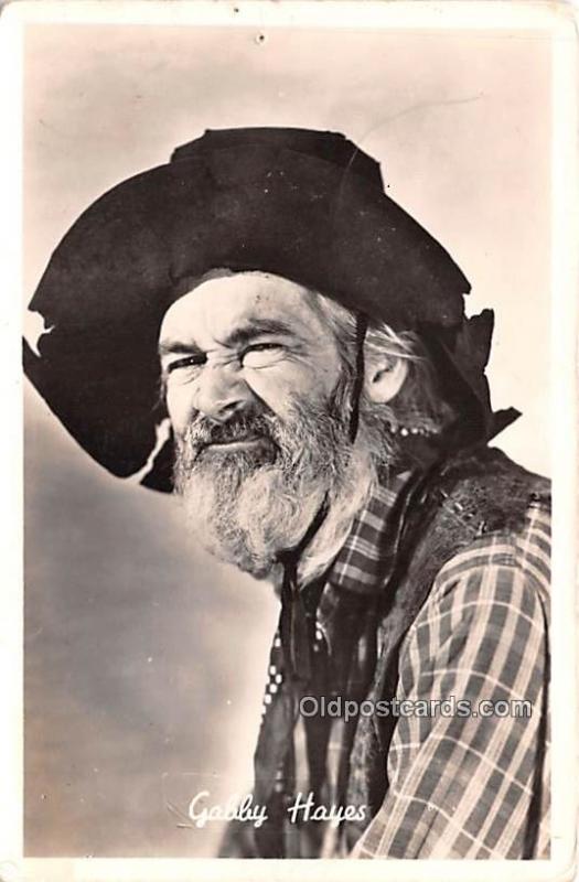 Gabby Hayes Movie Star Actor Actress Film Star Postcard, Old Vintage Antique ...