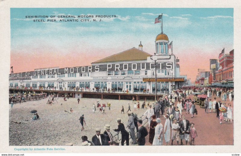 ATLANTIC CITY , New Jersey , 1910s ; Exhibition of General Motor Products , S...