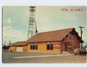 Postcard The Information Center, Tok, Alaska