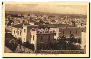 Old Postcard Tunis General view