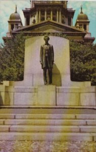 Illinois Springfield Abraham Lincoln Statue