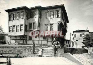 Postcard Modern Plovdiv The house where Lamartine stayed during his trip to t...