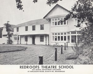 Redroofs Theatre School Maidenhead Berks Vintage Advertising Large Photo