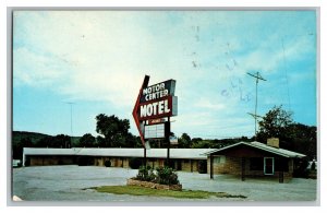 Motor Center Motel Hardy Arkansas Vintage Standard View Postcard