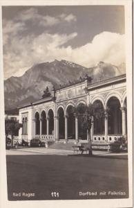 Switzerland Bad Ragaz Dorfbad mit Falkniss Photo