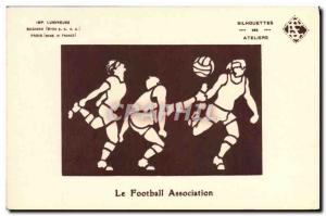 Postcard Old Football Association