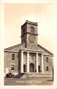 Honolulu Hawaii Kawaihao Church Real Photo Antique Postcard K82846