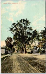 WATKINS, New York  NY    FRANKLIN STREET Scene  ca 1910s  Postcard