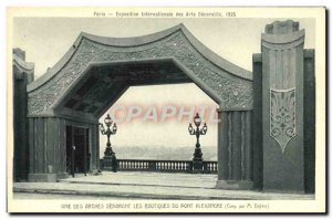 Old Postcard Paris Exposition Internationale des Arts Decoratifs One Of Arche...