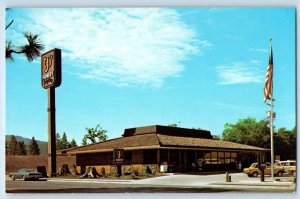 c1960 Post Falls Idaho ID Vintage Postcard Pantry Family Dining Restaurant Food