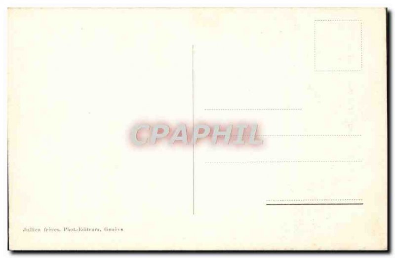 Old Postcard Chamonix Ascension d & # 39A Needle Mountaineering