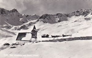 Switzerland Das Kirchlein Von Inner-Arosa 1959 Real Photo