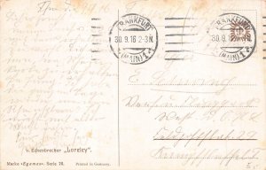 L158 Germany 1916 v. Eckenbrecher „Loreley. vintage postcard