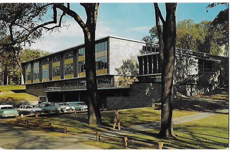 Colgate University Library Hamilton New York 1950s Cars