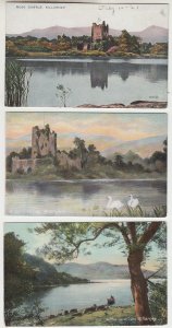 P2940,  3 old postcards killarney irish ireland views collection , unused