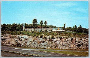 Vtg Coventry Rhode Island RI Congress Inn Restaurant Postcard