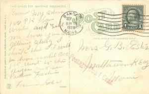 Bangor Maine c1910 Postcard Main Street Streetcar