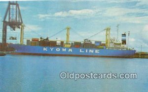 MS Kyowa Hibiscus Home Port Kobe, Japan Ship Unused 