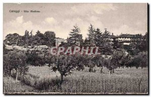 Postcard Old Caraggi Villa Medicea