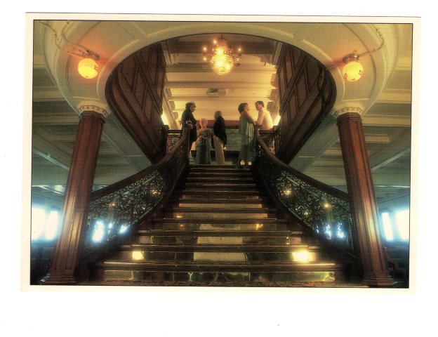Legendary Delta Queen Steamboat, Interior Stairs