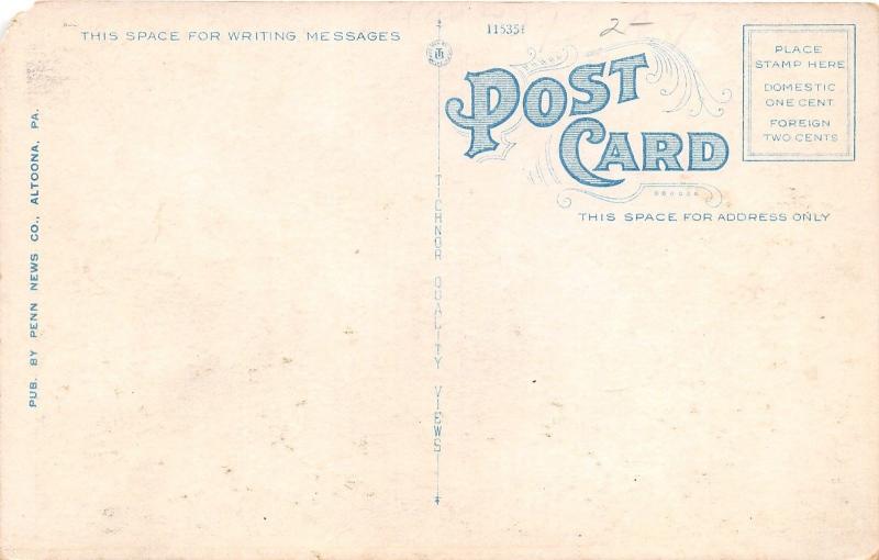 Altoona PennsylvaniaAltoona Cricket Club House1920s Penn News Co