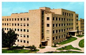 Postcard SCHOOL SCENE Lawrence Kansas KS AR2430