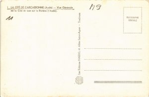 CPA Carcassonne Vue Generale de la Cite FRANCE (1012863)