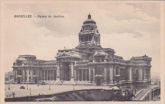 Belgium Brussells Palais De Justice