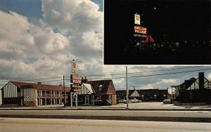 WICHITA, KS  Kansas    ENGLISH VILLAGE MOTOR LODGE    Roadside  c1970's Postcard