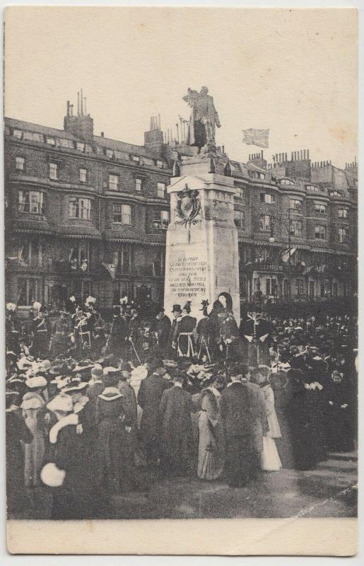 Sussex; Unveiling Of The Royal Sussex Regiment Memorial, Brighton PPC 1904 PMK
