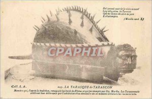 Old Postcard The Tarasque Tarascon