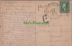 Genealogy Postcard - Sring or Sing?, 113 Cotham Brow, Bristol, England 986A