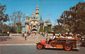 Early Disneyland Sleeping Beauty Castle,  Vintage Postcard