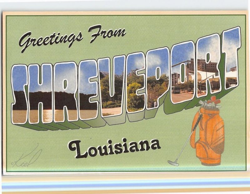 B-163388 Greetings from Shreveport Louisiana USA